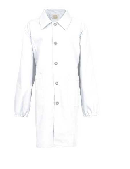 Grembiule per Elementari Colore Bianco Unisex