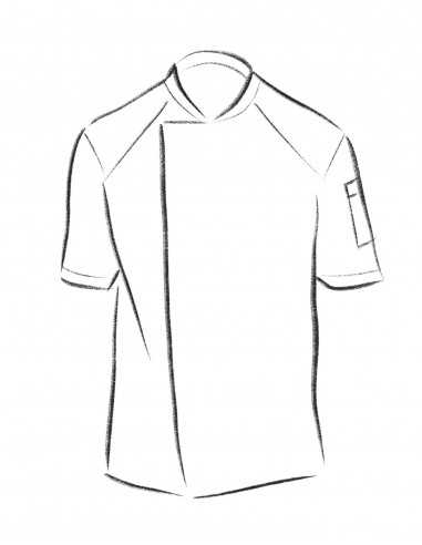 Giacca Cuoco TROPICAL M/M Nera