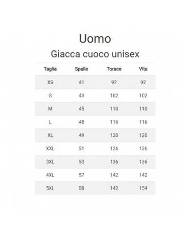 Giacca Cuoco GORDON Bianca