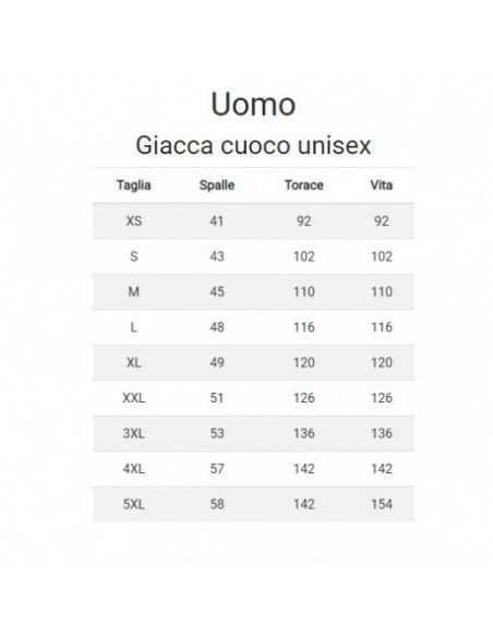 Giacca Cuoco GORDON Bianca