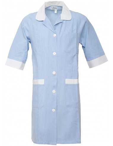 Camice a righe azzurre 