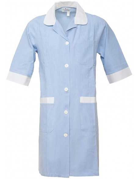 Camice a righe azzurre 