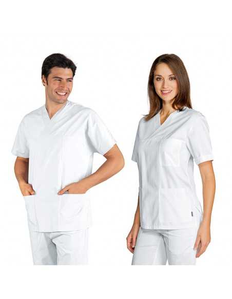 Divisa Unisex Bianca 100% Cotone Casacca + Pantalone