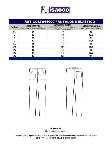 Divisa Unisex Bianca 100% Cotone Casacca + Pantalone