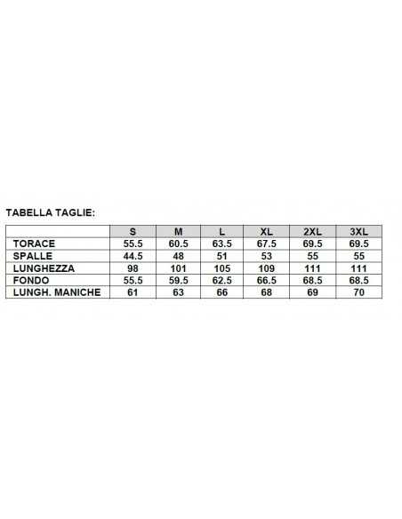Camice da Lavoro Blu in Cotone con Elastico ai Polsi | P&P STANDARD