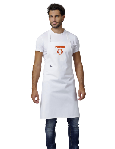 Grembiule Masterchef Bianco Uomo