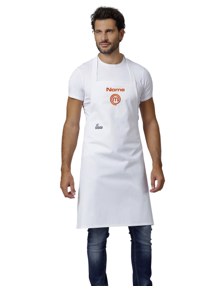 Grembiule Masterchef Bianco Uomo Grembiule Masterchef Bianco Uomo