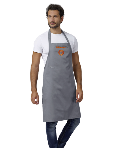 Grembiule Masterchef Grigio Uomo