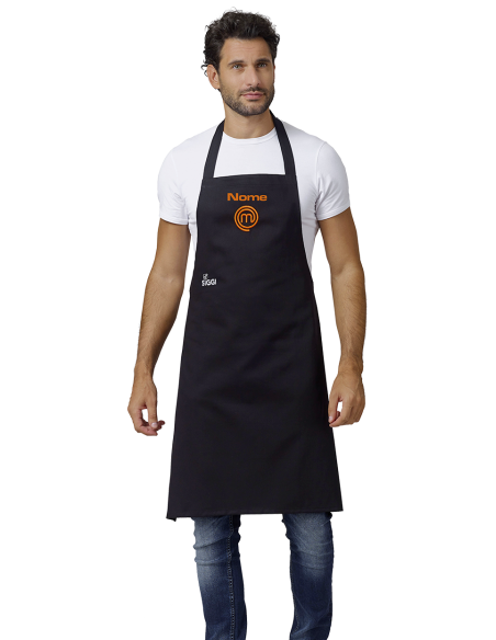 Grembiule Masterchef Nero Uomo Grembiule Masterchef Nero Uomo