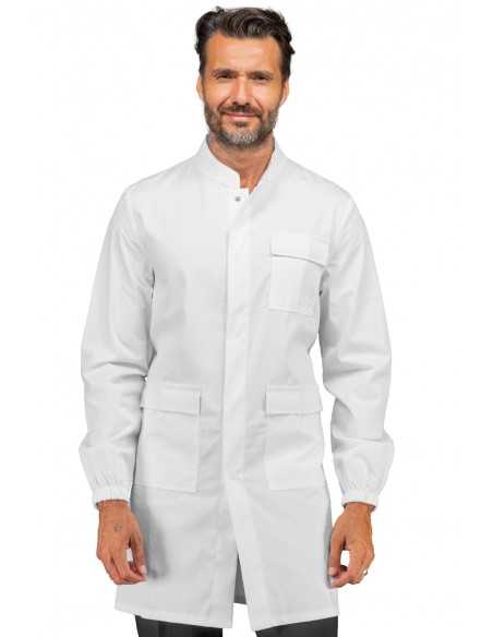 Camice da Laboratorio Bianco Antiacido Certificato CE | Isacco