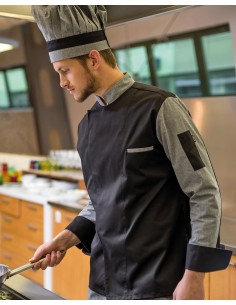 Giacca Cuoco NEW YORK Grigio/Nero