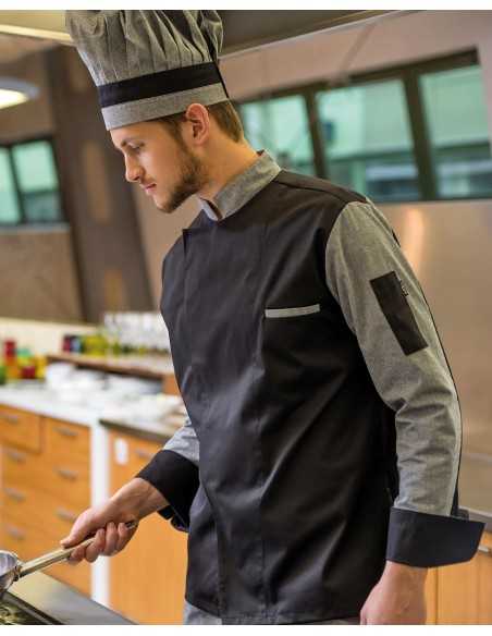 Giacca Cuoco NEW YORK Grigio/Nero