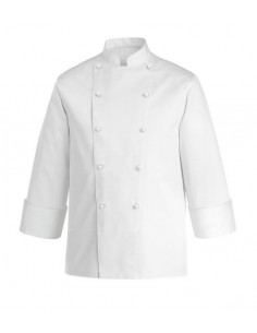 Giacca da Cuoco Bianca Traspirante AIR Jacket in Cotone | EGOCHEF ULTIMI PEZZI