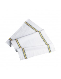 Torcione da Cucina 100% Cotone 60x70 cm con Striscia...