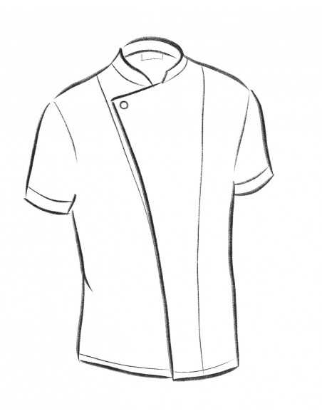 Giacca da Cuoco Mojto Leggerissima Nera Mezza Manica