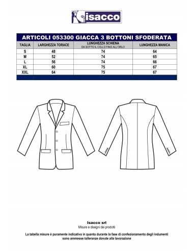 Giacca Uomo 3 Bottoni Blu