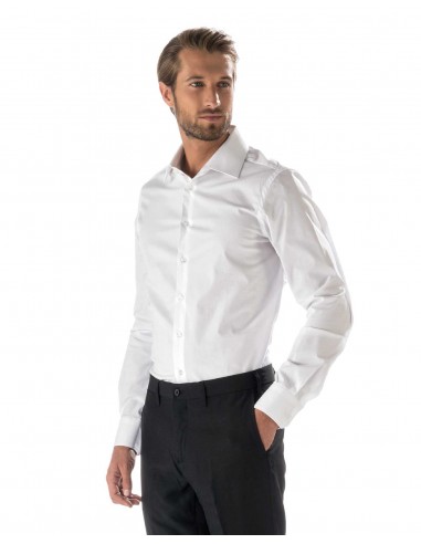 Camicia Bianca da Uomo Classica
 Taglia Americana-M Colore-Bianco