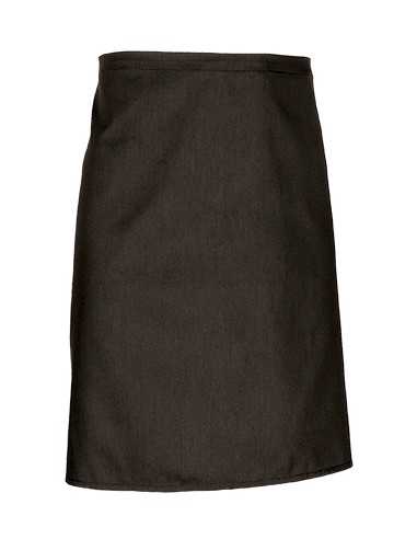 Grembiule da Cuoco Nero Senza Pettorina 65%...