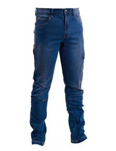 Pantalone / Jeans da Lavoro in Cotone Elasticizzato