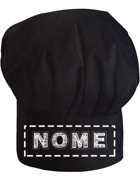 Cappello da Cuoco Premium Personalizzato Con Ricamo