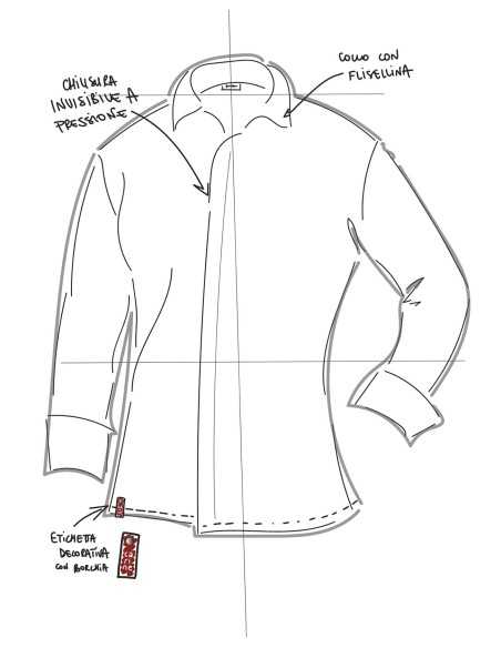 Giacca da Cuoco Nera Pierre – Carine | Colletto a Camicia, Traspirante ed Elasticizzata