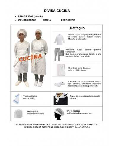 Divisa Cuoco / Pasticcere Donna A. MANTEGNA