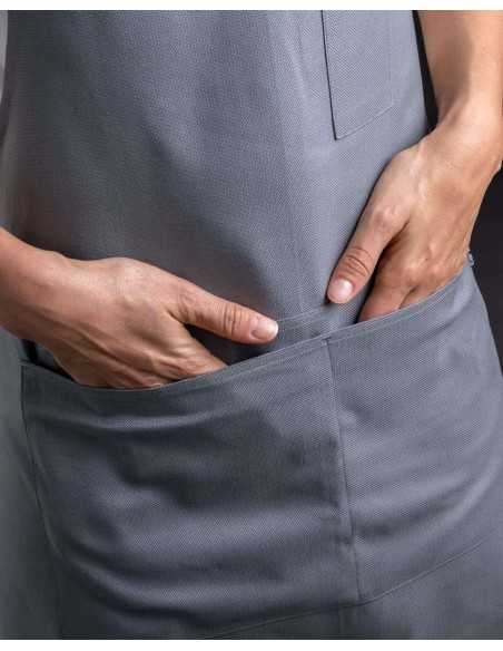 Grembiule Oste con allacciatura ad incrocio *Kanvas