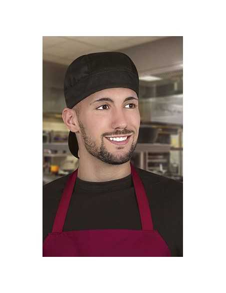 Bandana da Cuoco Bianca Elasticizzata 210 g/m² Modello WOK | RISTOHOUSE