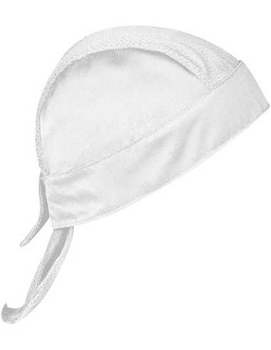 Bandana da Cuoco Bianca Elasticizzata 210 g/m²...