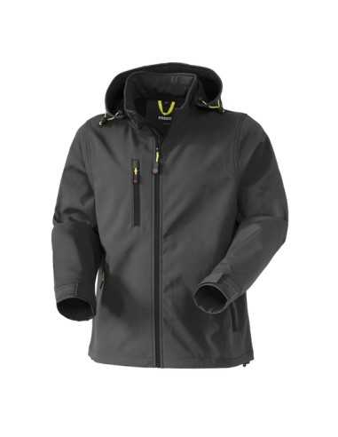 Giubbotto Softshell con Cappuccio R Boost
