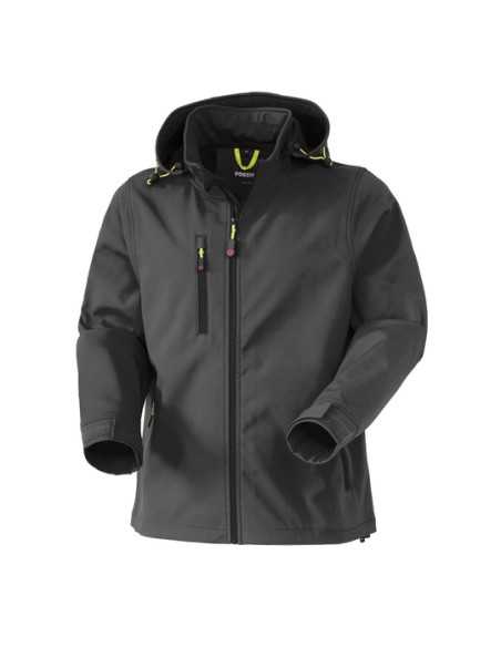 Giubbotto Softshell con Cappuccio R Boost