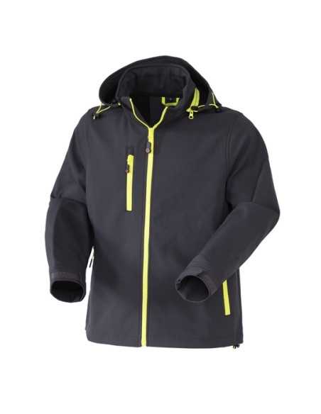 Giubbotto Softshell con Cappuccio R Boost
