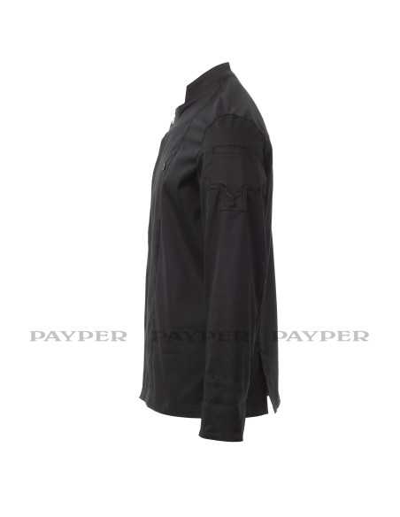 Giacca da Cuoco Nera Elasticizzata STARRED | Payper