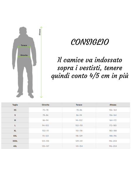 Camice Blu 100% Cotone 260 gr. Personalizzato con Ricamo