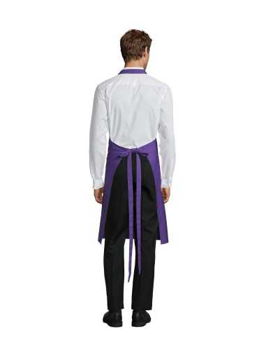 Grembiule Viola Con Pettorina Regolabile GALA