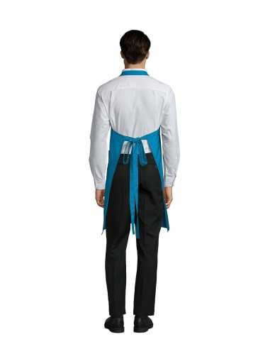 Grembiule Turchese Con Pettorina Regolabile GALA