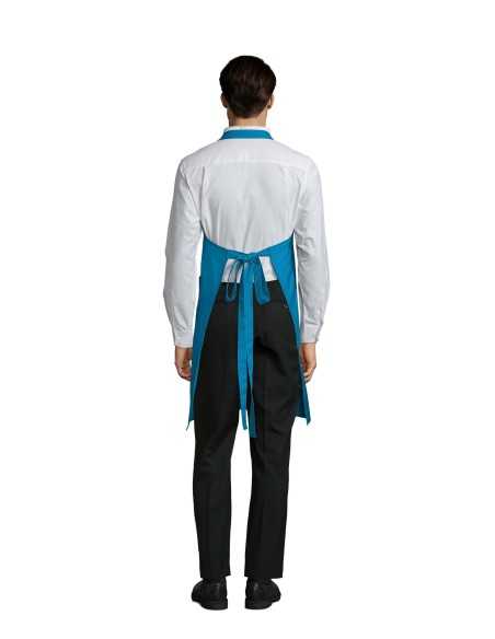 Grembiule Turchese Con Pettorina Regolabile GALA