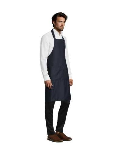 Grembiule Blu Scuro Con Pettorina Regolabile GALA