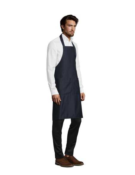 Grembiule Blu Scuro Con Pettorina Regolabile GALA