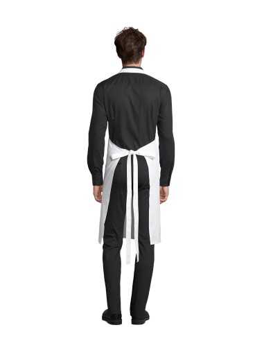 Grembiule Bianco GAMMA in Cotone Biologico con...