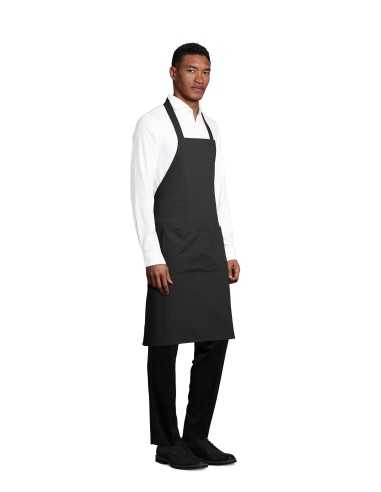 Grembiule Nero GAMMA in Cotone Biologico con...
