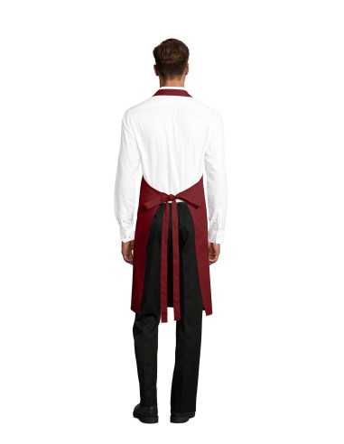 Grembiule Bordeaux GAMMA in Cotone Biologico...