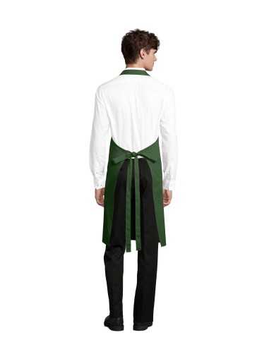 Grembiule Verde Bottiglia GAMMA in Cotone...