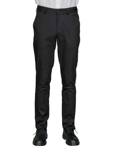 Pantalone da Uomo Cameriere Nero Seattle 100%...