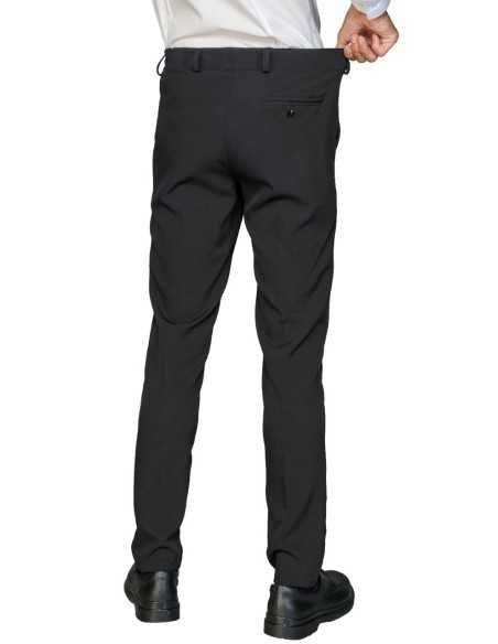 Pantalone da Uomo Cameriere Nero Seattle 100% Poliestere - Isacco