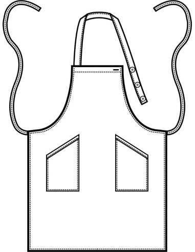 Grembiule da Cameriere Biscotto Champagne...