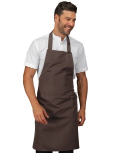 Grembiule da Cameriere Marrone Scuro Champagne...