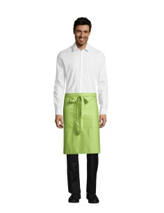 Grembiule da Lavoro Verde Mela GREENWICH Senza Pettorina...