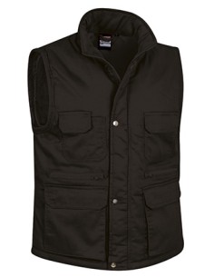 Gilet Imbottito da Lavoro Nero REPORTER - Marca Valento