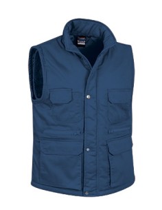 Gilet Imbottito da Lavoro Blu Scuro REPORTER - Valento